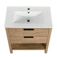 thumbnail image 5 of 2 Drawer 30 Inch Bathroom Vanity, Freestanding Model, Soft Closing, Metal Handle, Plywood - Modern Twinkle 30" Drawers, Decoration, 5 of 6