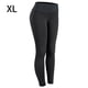 thumbnail image 3 of Legging de yoga Jumpingount de Cintura alta para mujer Pantalón deportivo elástico Negro XL, 3 of 6