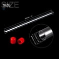 thumbnail image 2 of Unique Bargains Clear Rigid Tube Round Plastic Tubing with Red Rubber Cap, 305mm/ 12 Inch Length, 15mmx16mm/0.6'x0.63', 2 Set, 2 of 7