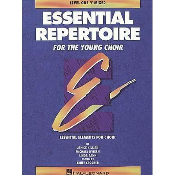 Pre-Owned Essential Repertoire for the Young Choir (Paperback) 0793542235 9780793542239