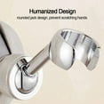 thumbnail image 2 of Soporte para cabezal de ducha ajustable, construcción de latón macizo, superficie cromada, resistente al óxido y duradero para un elegante accesorio de baño, ajuste de ángulo de 360 grados, fácil, 2 of 5