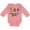 Mauve, variant on Inktastic Kindness Grows Wildflowers Boys or Girls Long Sleeve Baby Bodysuit