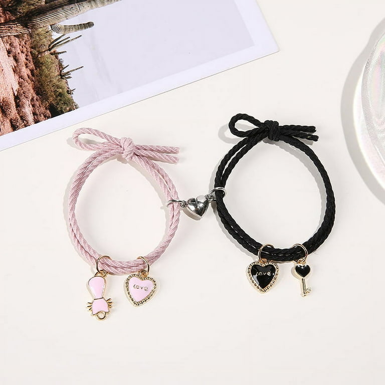Cute magnetic couple bracelets deals