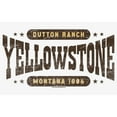 thumbnail image 2 of Women's Yellowstone Dutton Ranch Montana Est. 1886 Logo  Graphic T-Shirt, 2 of 4