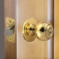 thumbnail image 3 of Design House Pro Cambridge Entry  Door Knob, Polished Brass, 3 of 14