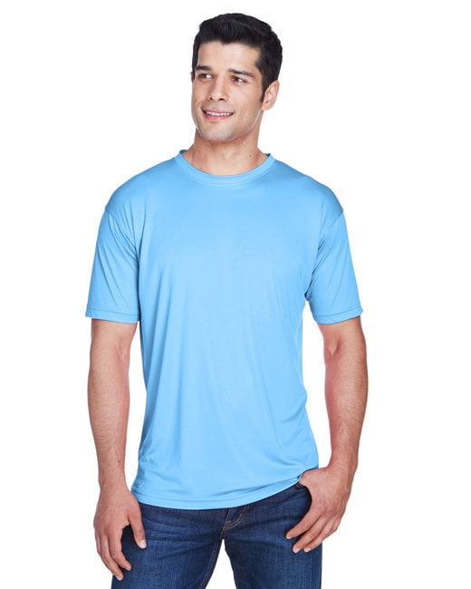 columbia blue dri fit shirt