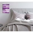 thumbnail image 5 of Inspirational Quotes Wall-Art - Purple Canvas Wall Decor For Bedroom - Motivational Posters For Girls Room Ready To Hang Size 12" x 16", 5 of 6