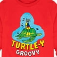 thumbnail image 3 of Pete The Cat - Turtle-y Groovy - Toddler And Youth Long Sleeve Graphic T-Shirt, 3 of 6