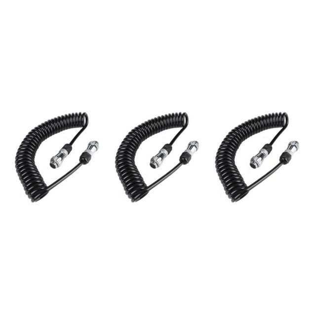 Maytalsory Heavy Duty Trailer Cable - Durable Connector With Waterproof Function 000 Mm With Elasticity Length From 2 4m Heavy Duty 4M/5PIN 3Set