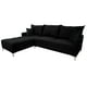 thumbnail image 4 of Sala esquinera El Bazar Store Caslon Negro 260x180 cm Lino nacional Modular, 4 of 6