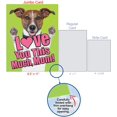 thumbnail image 4 of Dog Love You this Much - Creative Mother's Day Card with Envelope (Extra Large 8.5 x 11 Inch) - Sweet Animal, 4 of 5