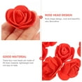 thumbnail image 3 of FRCOLOR 200 Pcs Crafts Foam Bear Flower Head Gift Box Decoration 3.5X2cm Red, 3 of 6