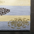 thumbnail image 5 of SAFAVIEH Soho Codi Floral Wool Area Rug, Gold/Blue, 3'6" x 5'6", 5 of 5