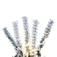 thumbnail image 2 of Vickerman 30" Flocked Pistol Pre-Lit Pine Wreath with Warm White 3mm Low Voltage LED Wide Angle Lights., 2 of 6