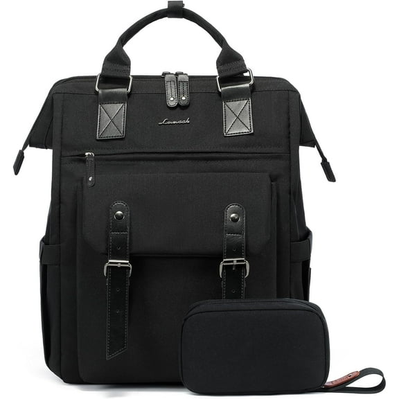 Laptop Backpack for Man Women, Daypack for Work Travel Backpack Purse, Commuter Business Computer Bag Teacher Nurse Bags, College Bag, 15.6 Inch