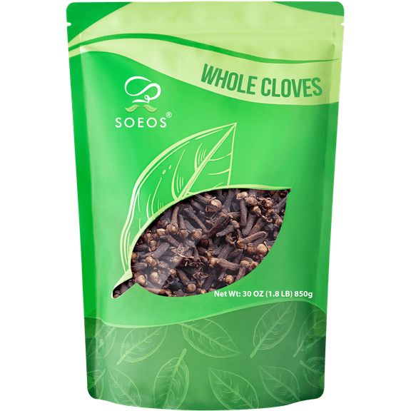 Soeos Whole Cloves, 30 oz (1.88 LB) 850g, Premium Whole Cloves for Cooking, Baking, and Spices