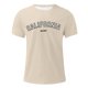 thumbnail image 2 of Camiseta oversize de verano para hombre - Cuello redondo y manga corta con estampado urbano - Camiseta deportiva holgada e informal, 2 of 5