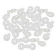 thumbnail image 1 of 50 Pieces Shade Net Clips Tent Fasteners Clips Round Shade Cloth Clips Tarp Clips for Shade Net, Boat Cover, Shade Fabric Accessories, 1 of 10