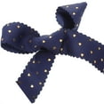 thumbnail image 3 of TABLETREANDS Decorativa Azul Oscuro Con Corazones En Oro Para Manualidades Bodas Y Fiestas De Encaje Ondulado, 3 of 6