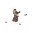 thumbnail image 4 of Hi-Line Gift Motion Activated Singing Troglodytes Stamping Stump 5.3 Inch, 4 of 8