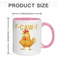 thumbnail image 2 of SLYNSHome Coffee Mug with Handle Tea Cup Chicken Rooster Coffee Cup Idea Gift for Men Women Office Work - Black, 2 of 2