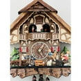 thumbnail image 6 of River City Cuckoo MD468-13 One Day Musical Cuckoo Clock Cottage with Boy and Girl on Seesaw, 6 of 6