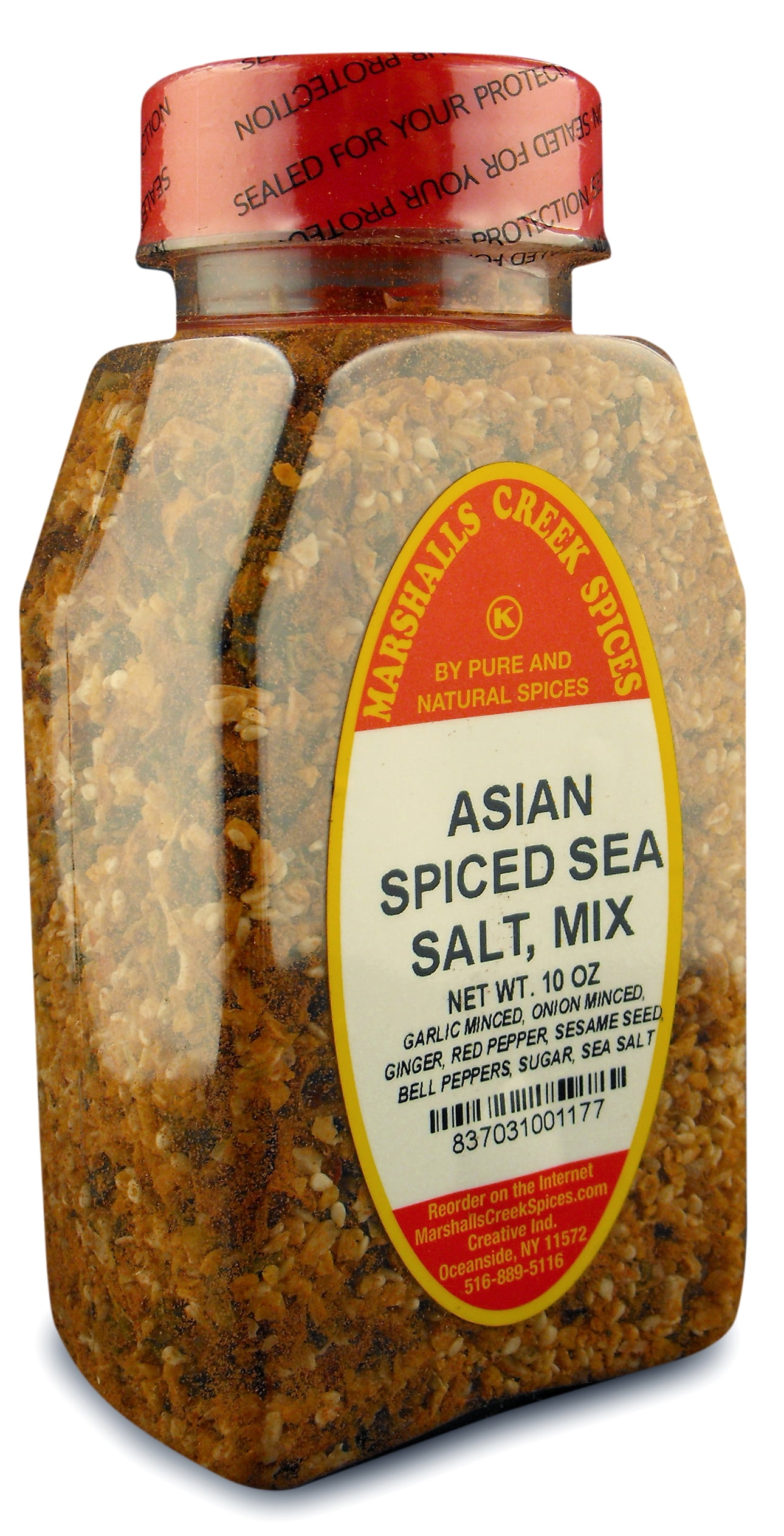 Marshalls Creek Spices LOW SALT, ASIAN SPICED SEA SALT MIX 10 ounce