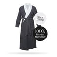 thumbnail image 3 of Microfiber Plush Robe with Minx Lining | Style: MPR3000, 3 of 85