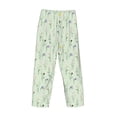 thumbnail image 3 of Lsque Wildflower Watercolor 5 Print Men's Pajama Pants, Lounge Pant - Comfortable Home Wear,Elastic Waistband, Stylish Design-X-Large, 3 of 9