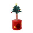 thumbnail image 1 of Árbol de Navidad para gatos con acogedor escondite de 35 x 85 cm, mueble único para mascotas para decoración del hogar, rascador de sisal versátil., 1 of 9