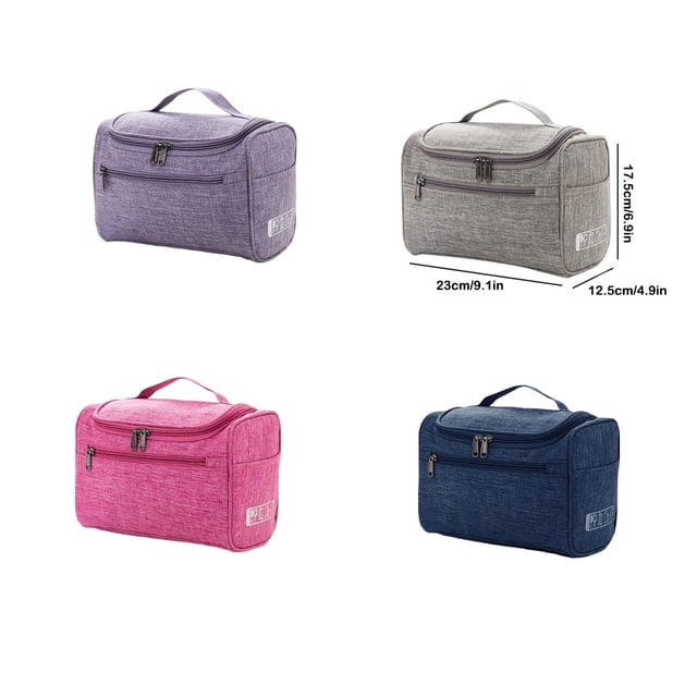 fastboy Nylon Compact And Versatile Makeup Bag Designed For All Cosmetics And Accessories Durable black 1Set