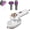 White, variant on Mini Steam Iron – Crisp Clothes in Minutes, Portable Travel Steamer with LCD Display, 90° Swivel Handle & Fast Heat Up, Powerful Wrinkle Remover for Home & Travel