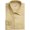 Banana, variant on Modena Mens (CLOR) Solid Long Sleeve Dress Shirt - Black - 18.5 4-5