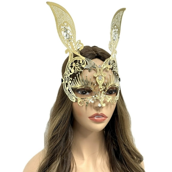 Bunny Costume Masquerade Mask Halloween Mardi Gras Cosplay Wedding Party Ball Masks