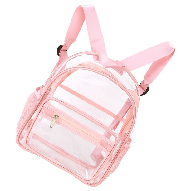 Transparent Clear Backpack Clear Backpack Waterproof Heavy Clear Backpack PVC Transparent Backpack Optimal Efficiency Walmart