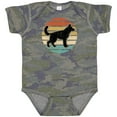 thumbnail image 3 of Inktastic German Shepherd Silhouette Vintage Retro Boys or Girls Baby Bodysuit, 3 of 5