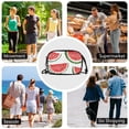 thumbnail image 7 of FORMRS Mini Crossbody Bag for Women Adjustable Shoulder Rope Travel Casual Phone Purse, Cute Watermelon, 7 of 7