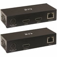 thumbnail image 2 of Tripp Lite by Eaton HDMI over Cat6 Extender Kit KVM Support 4K 60Hz 4:4:4 USB/IR PoC HDR HDCP 2.2 230 ft. TAA - 1 Input Device - 1 Output Device - 230 ft Range - 2 x Network (RJ-45) - 3 x USB - 1 x..., 2 of 5