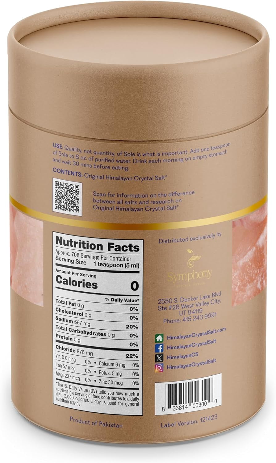 Original Himalayan Crystal Salt Stones for Sole - Increase Hydration, Energy, Vibration, Cellular Communication and Replenish Electrolytes with 84 Trace Minerals (3 Pack)