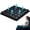36 Air Cells - Black, variant on Sondur Travel Cushion-Ergonomic Sondur Travel Cushion Airplane Seat,36 Air Cells Inflatable Travel Cushion for Long Flights,Press Type Air Cell Puncture-Resistant Travel Cushion Airplane Seat