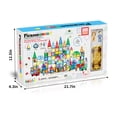 thumbnail image 6 of PicassoTiles Magnetic Tiles for Kids – 350PCS STEM Construction Building Blocks Set, Educational Toy, Creative Learning, Magnetic Building Kit, Gift, 6 of 9