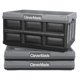 thumbnail image 1 of Contenedores de almacenamiento CleverMade, plegables, piedra, 32 litros, paquete de 3, 1 of 9