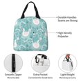 thumbnail image 3 of Yiaed Swan And Flowers4 Print Insulated Lunch Bag Reusable Cute Tote Lunch Box, Leakproof Cooler Lunch Bags for Work Office Travel School Picnic, 3 of 5