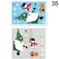 thumbnail image 1 of Pegatinas de ventana de decoración navideña, pegatina de espejo de Feliz Navidad, árbol de Navidad, pegatina de vidrio para ventana, regalos de Año Nuevo, 1 of 4