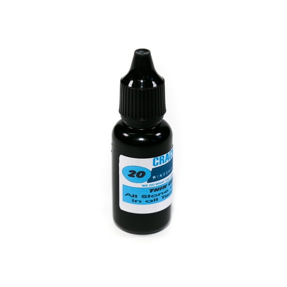 Windshield Chip Repair Resin 20 Chip Resin - 15cc bottle