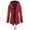 Wine, variant on Lindreshi Fall Jackets for Women Clearance Women Solid Rain Jacket Outdoor Jackets Hooded Raincoat Windproof