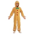 thumbnail image 1 of Gingerbread Man Onesie Kid's Costume, 1 of 4