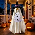 thumbnail image 2 of Halloween Porch Goose Outfits 23 Inch Polyester 3Pcs Ghost Set with Bag for Outdoor Garden Decor Spooky Goose Clothes for Family Yard Orange Purple by MPOISVA, 2 of 8