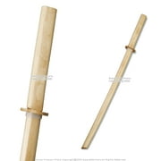 39 Daito Katana Bokken Samurai Practice Sword Oak Wood Cosplay