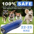 thumbnail image 6 of Ultrasonic Dog Bark Deterrent, Rechargeable, 3 Modes, 16.4ft Range, Indoor & Outdoor, 6 of 7